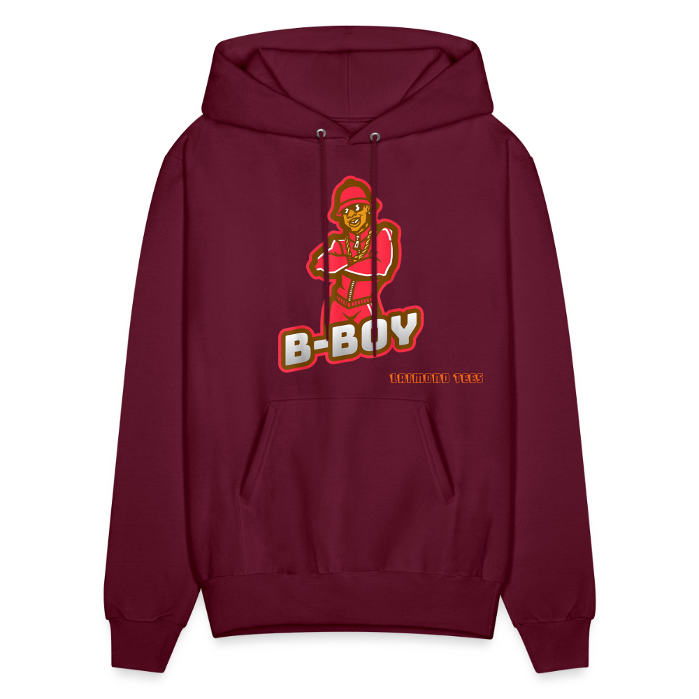 B-Boy Hoodie - burgundy