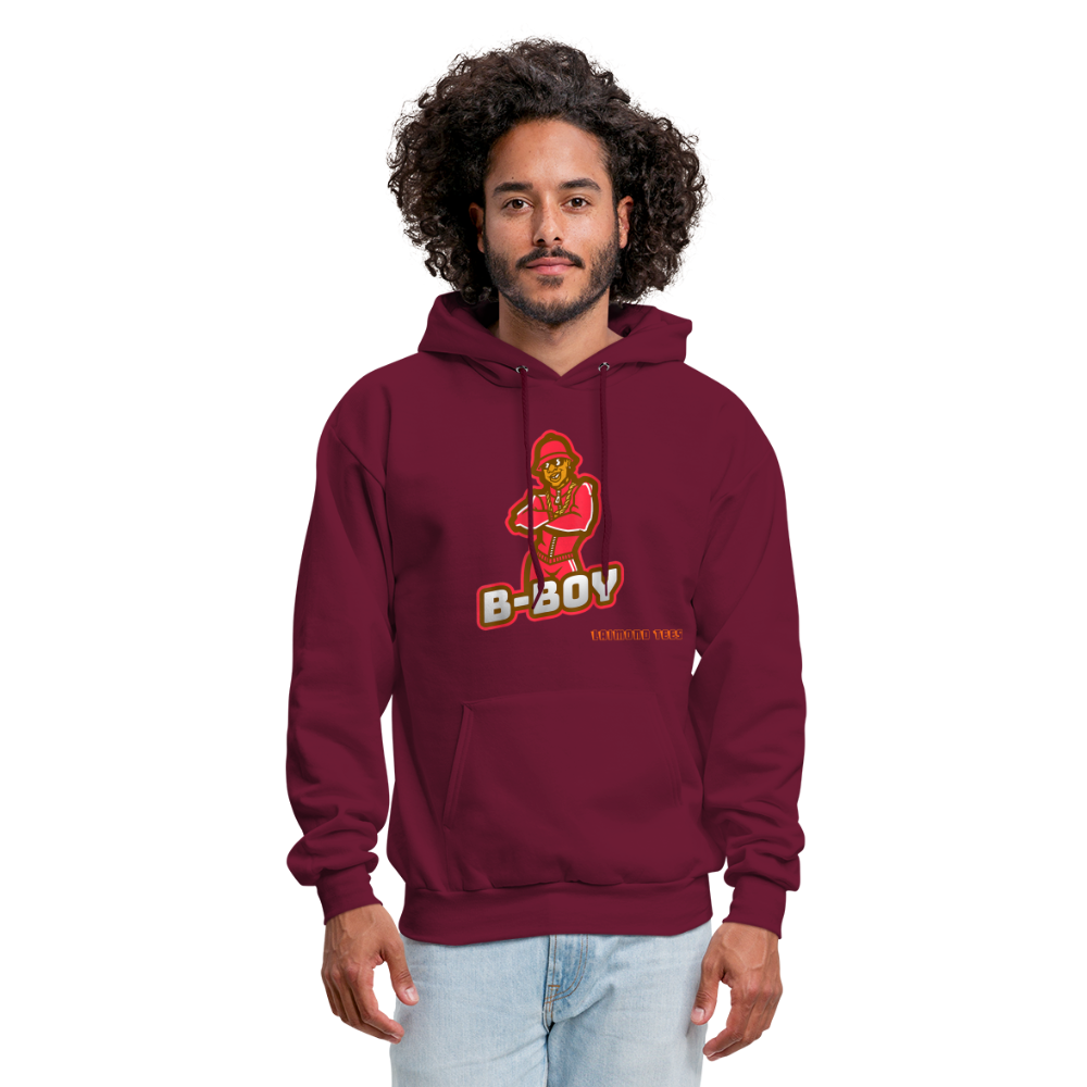 B-Boy Hoodie - burgundy