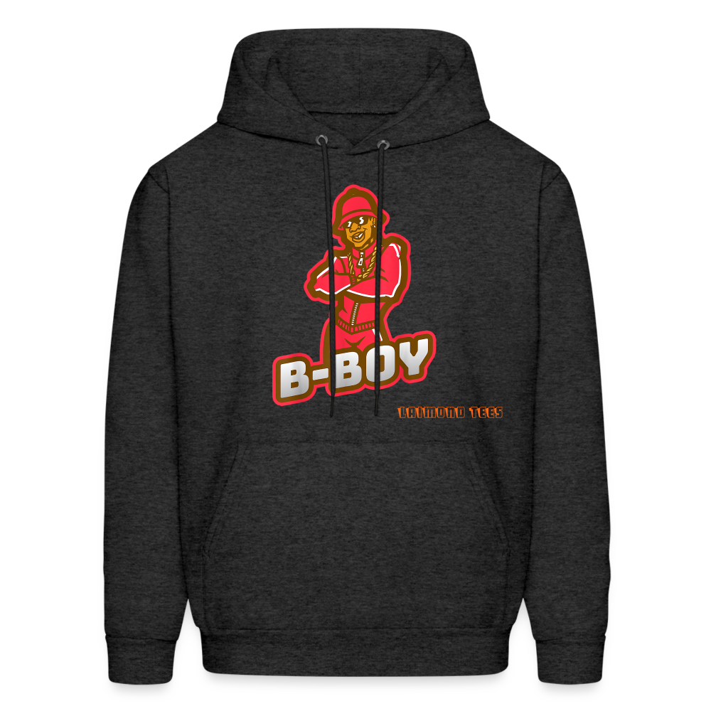 B-Boy Hoodie - charcoal grey