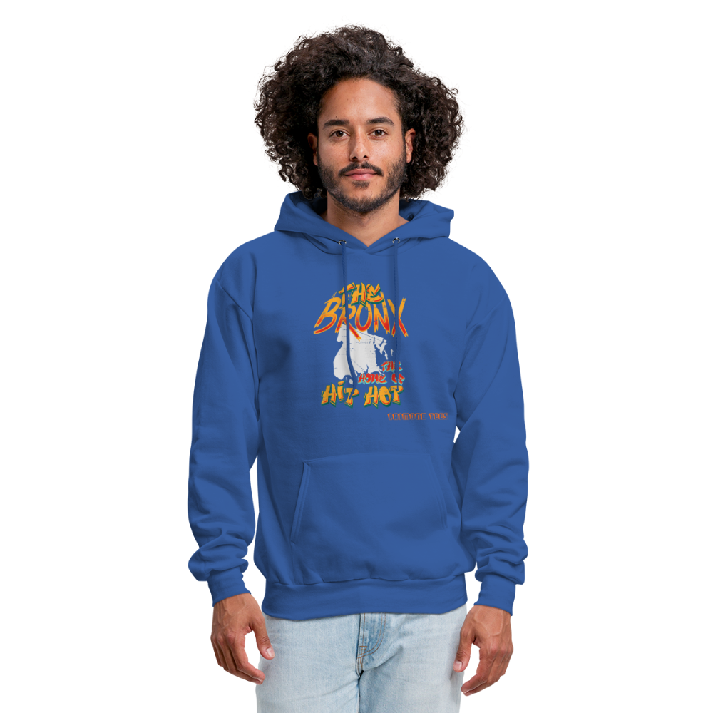 The Home of Hip Hop Hoodie - royal blue