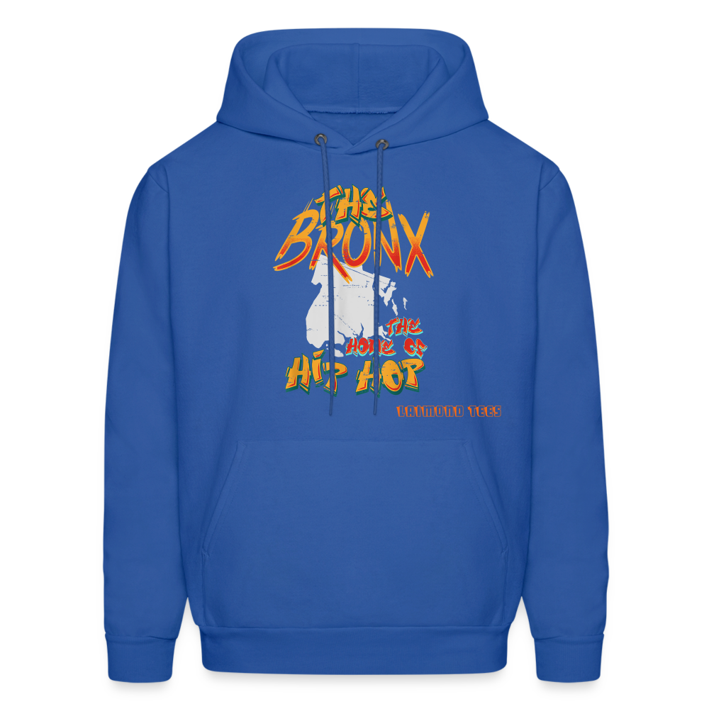 The Home of Hip Hop Hoodie - royal blue