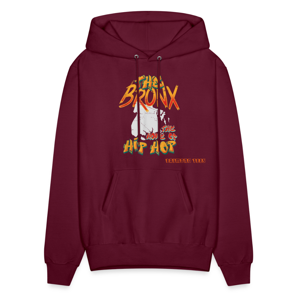 The Home of Hip Hop Hoodie - burgundy