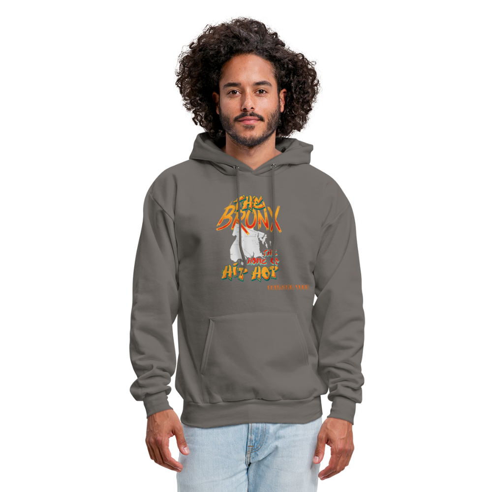 The Home of Hip Hop Hoodie - asphalt gray