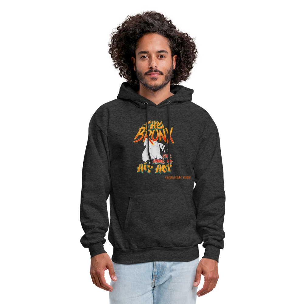 The Home of Hip Hop Hoodie - charcoal grey