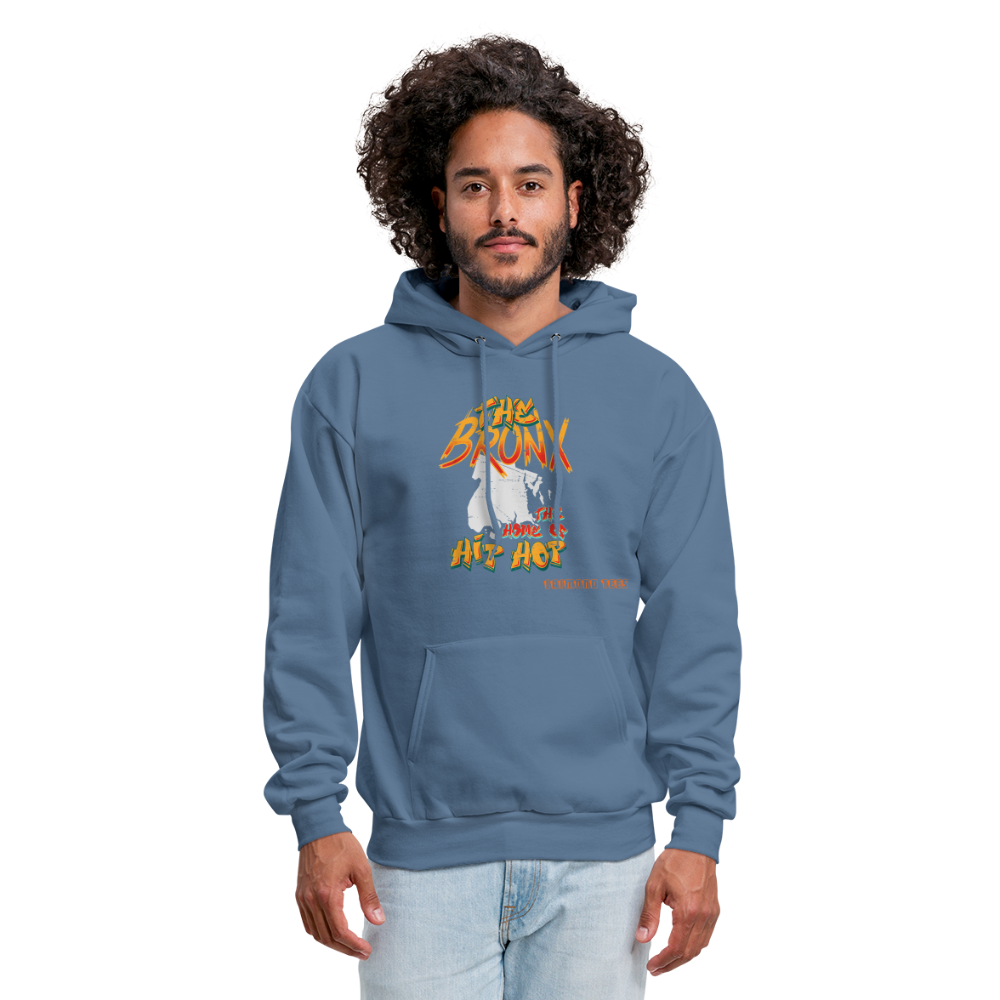 The Home of Hip Hop Hoodie - denim blue