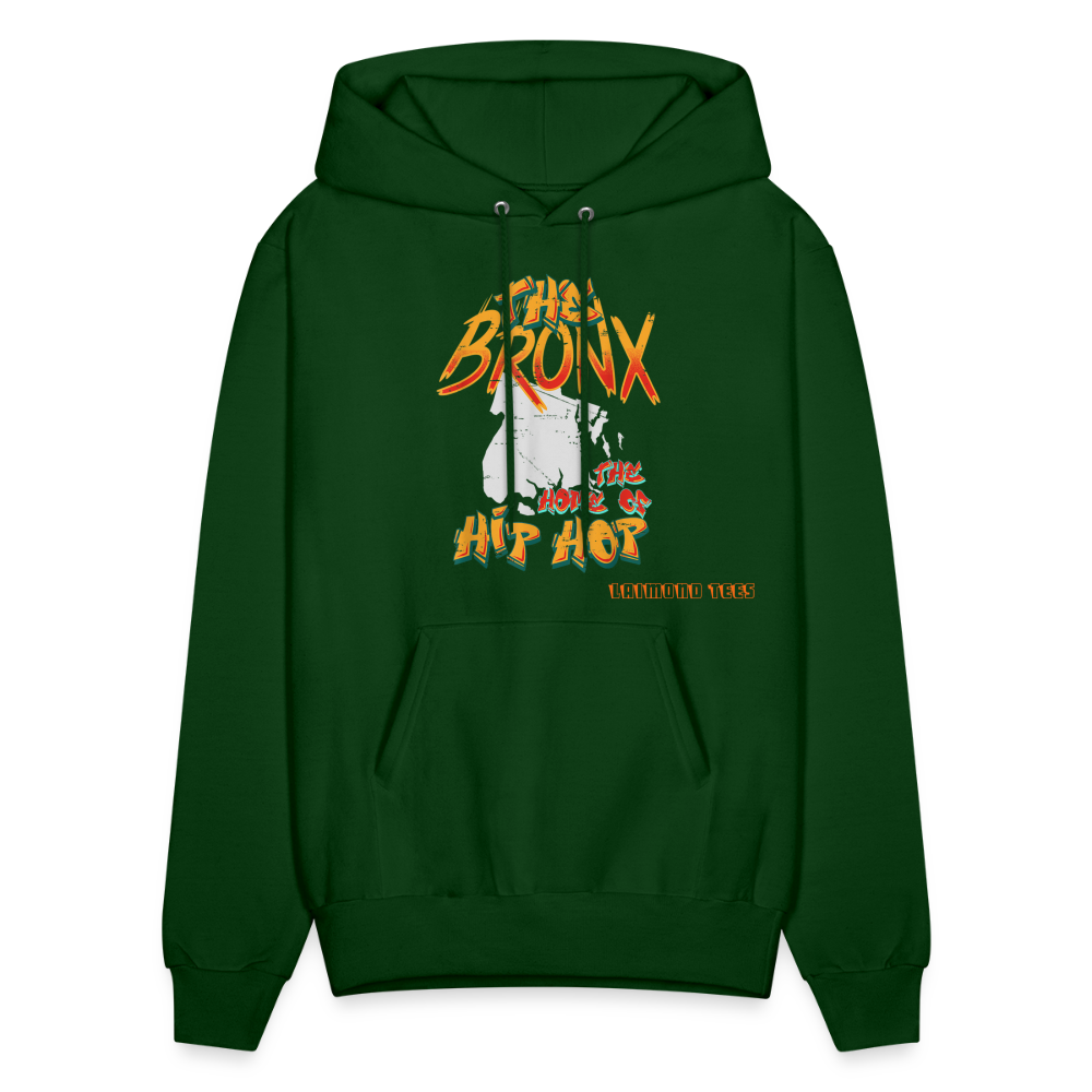 The Home of Hip Hop Hoodie - forest green