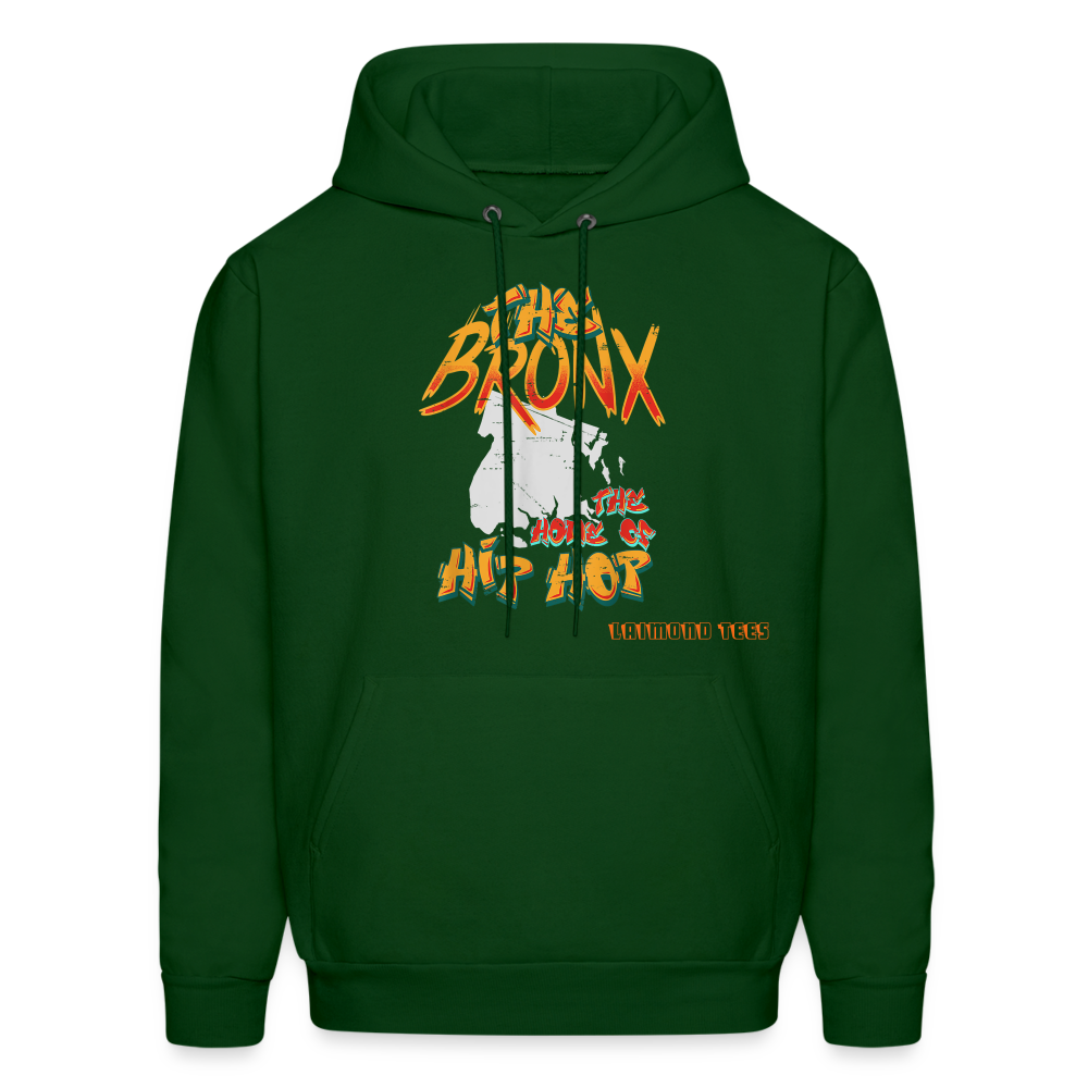 The Home of Hip Hop Hoodie - forest green