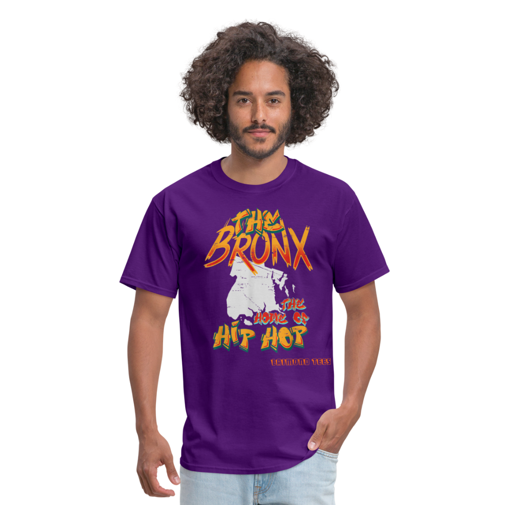 The Home of Hip Hop Unisex Classic T-Shirt - purple