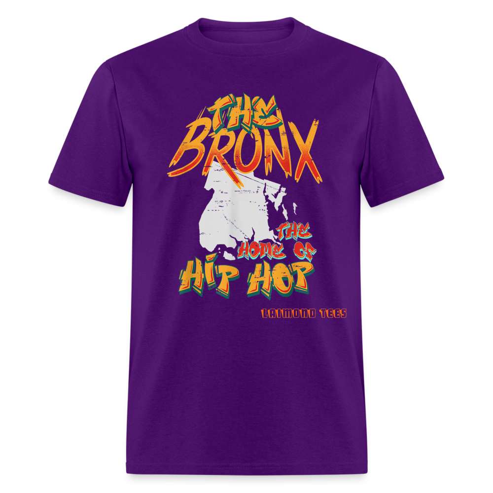 The Home of Hip Hop Unisex Classic T-Shirt - purple