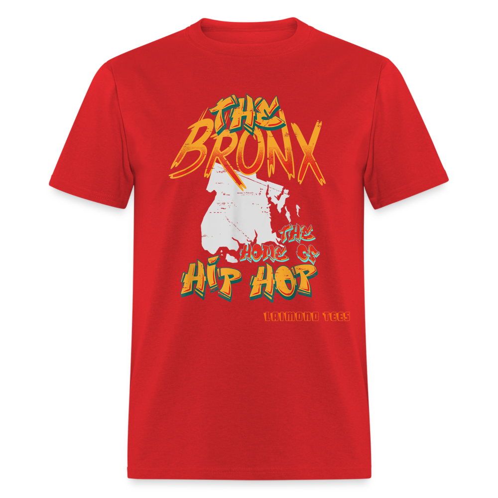 The Home of Hip Hop Unisex Classic T-Shirt - red