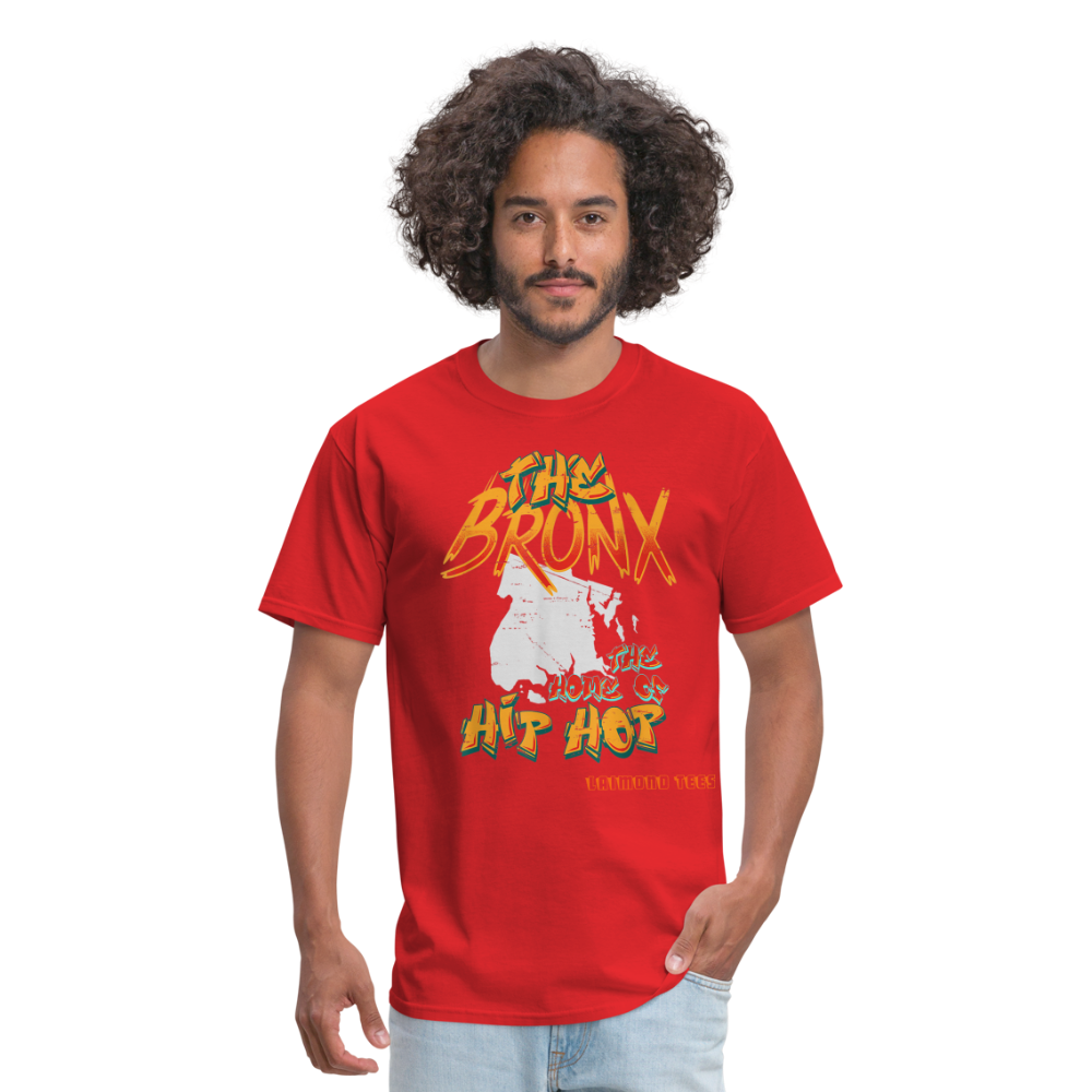 The Home of Hip Hop Unisex Classic T-Shirt - red