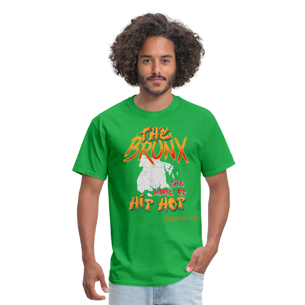 The Home of Hip Hop Unisex Classic T-Shirt - bright green