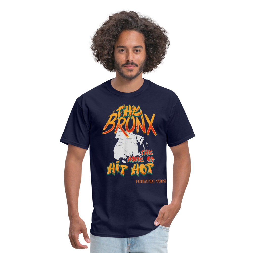 The Home of Hip Hop Unisex Classic T-Shirt - navy