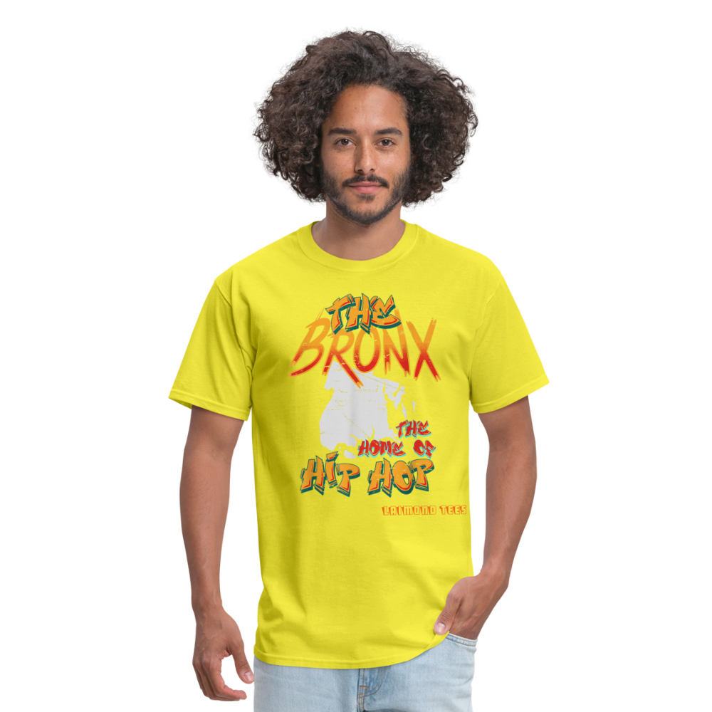 The Home of Hip Hop Unisex Classic T-Shirt - yellow