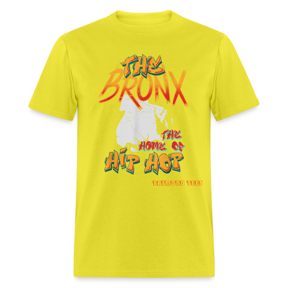 The Home of Hip Hop Unisex Classic T-Shirt - yellow