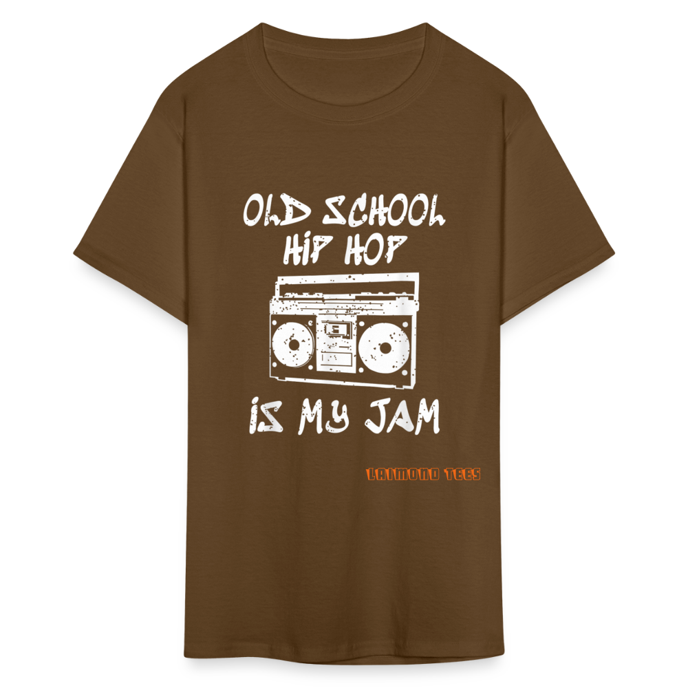 Old School Hip Hop Unisex Classic T-Shirt - brown