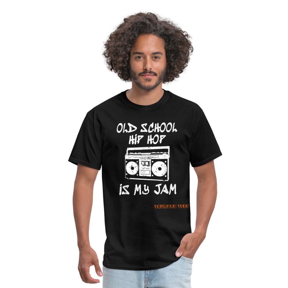 Old School Hip Hop Unisex Classic T-Shirt - black