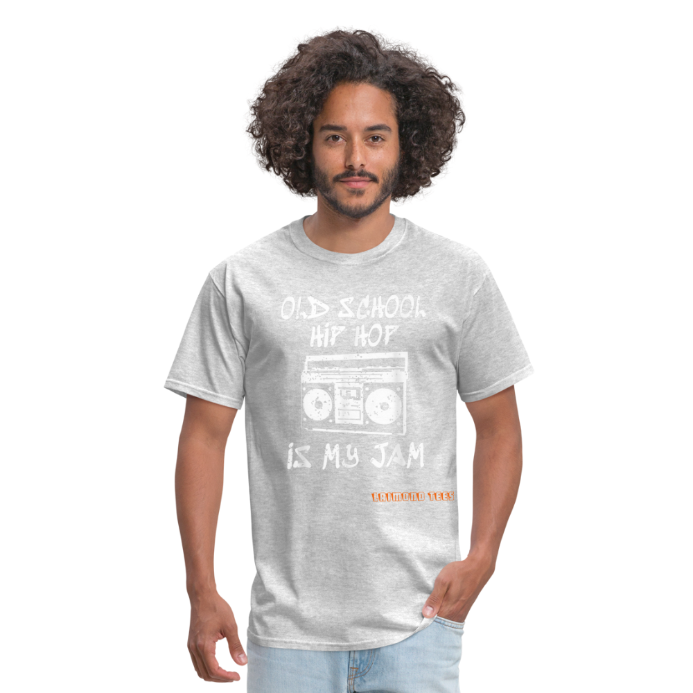 Old School Hip Hop Unisex Classic T-Shirt - heather gray