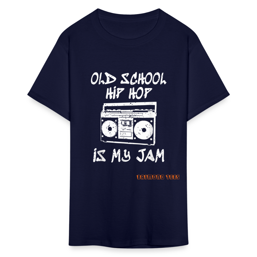 Old School Hip Hop Unisex Classic T-Shirt - navy