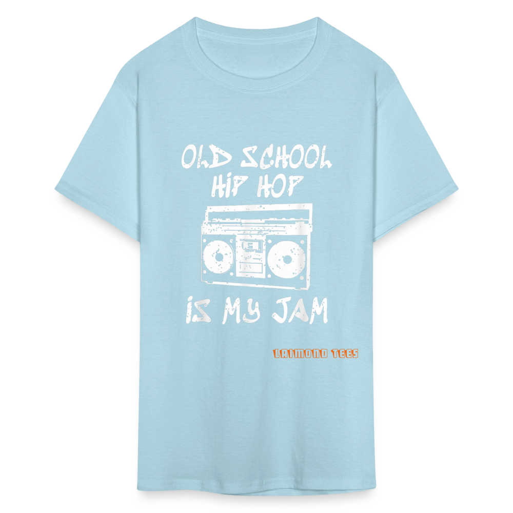 Old School Hip Hop Unisex Classic T-Shirt - powder blue