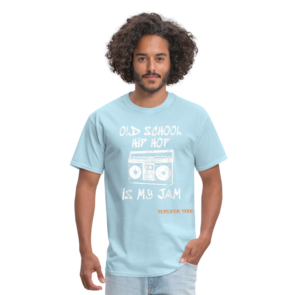 Old School Hip Hop Unisex Classic T-Shirt - powder blue