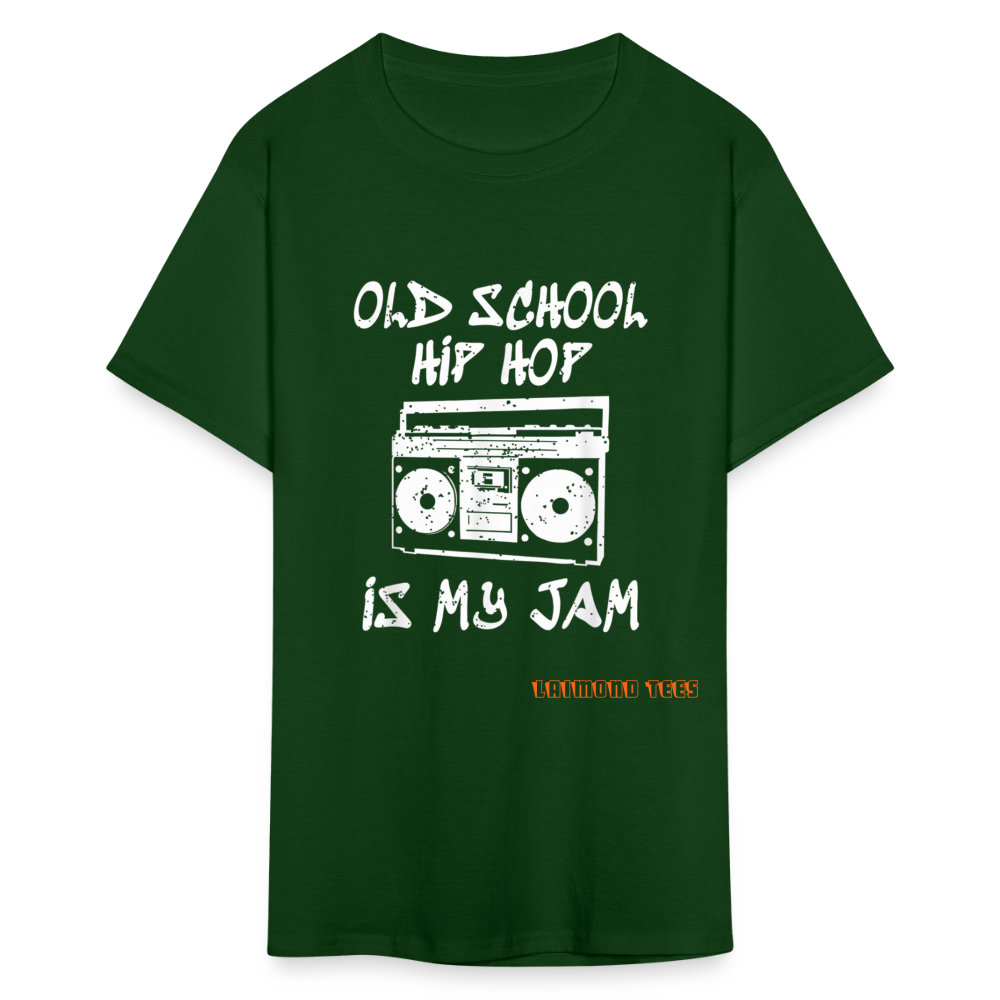 Old School Hip Hop Unisex Classic T-Shirt - forest green