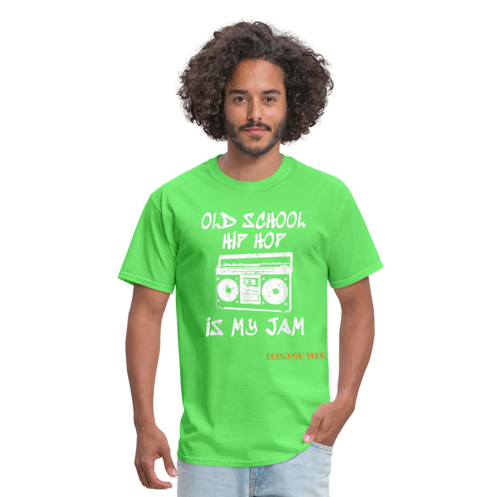 Old School Hip Hop Unisex Classic T-Shirt - kiwi