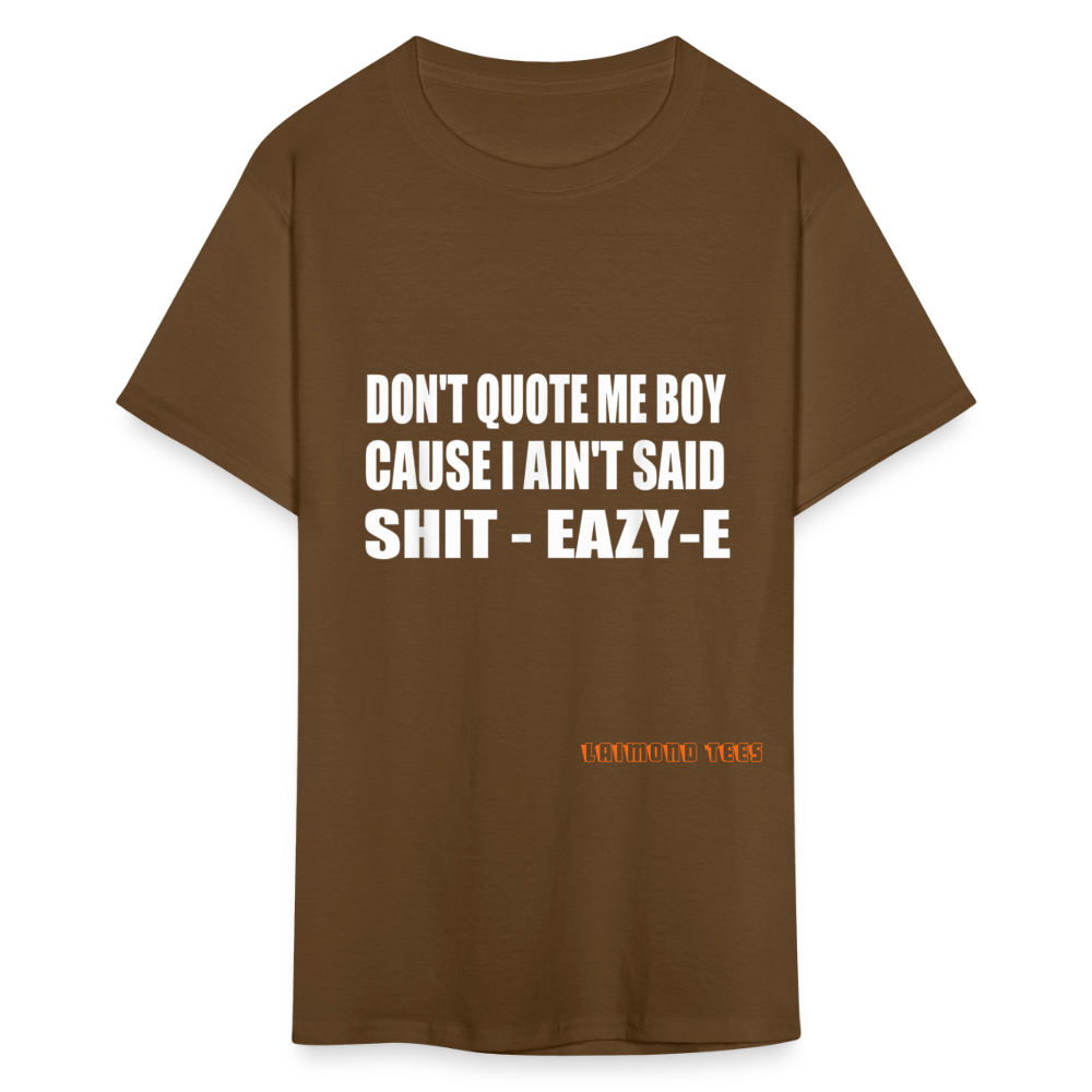 Eazy E Unisex Classic T-Shirt - brown