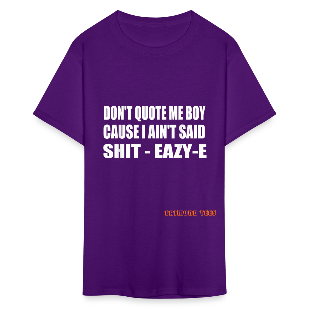 Eazy E Unisex Classic T-Shirt - purple