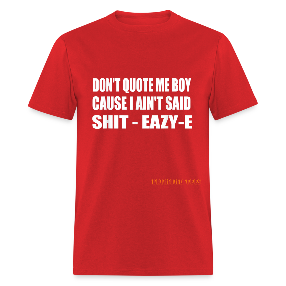 Eazy E Unisex Classic T-Shirt - red