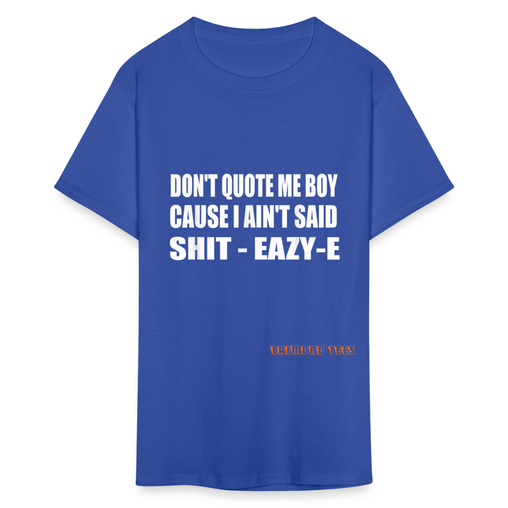 Eazy E Unisex Classic T-Shirt - royal blue