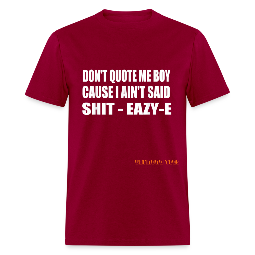 Eazy E Unisex Classic T-Shirt - dark red