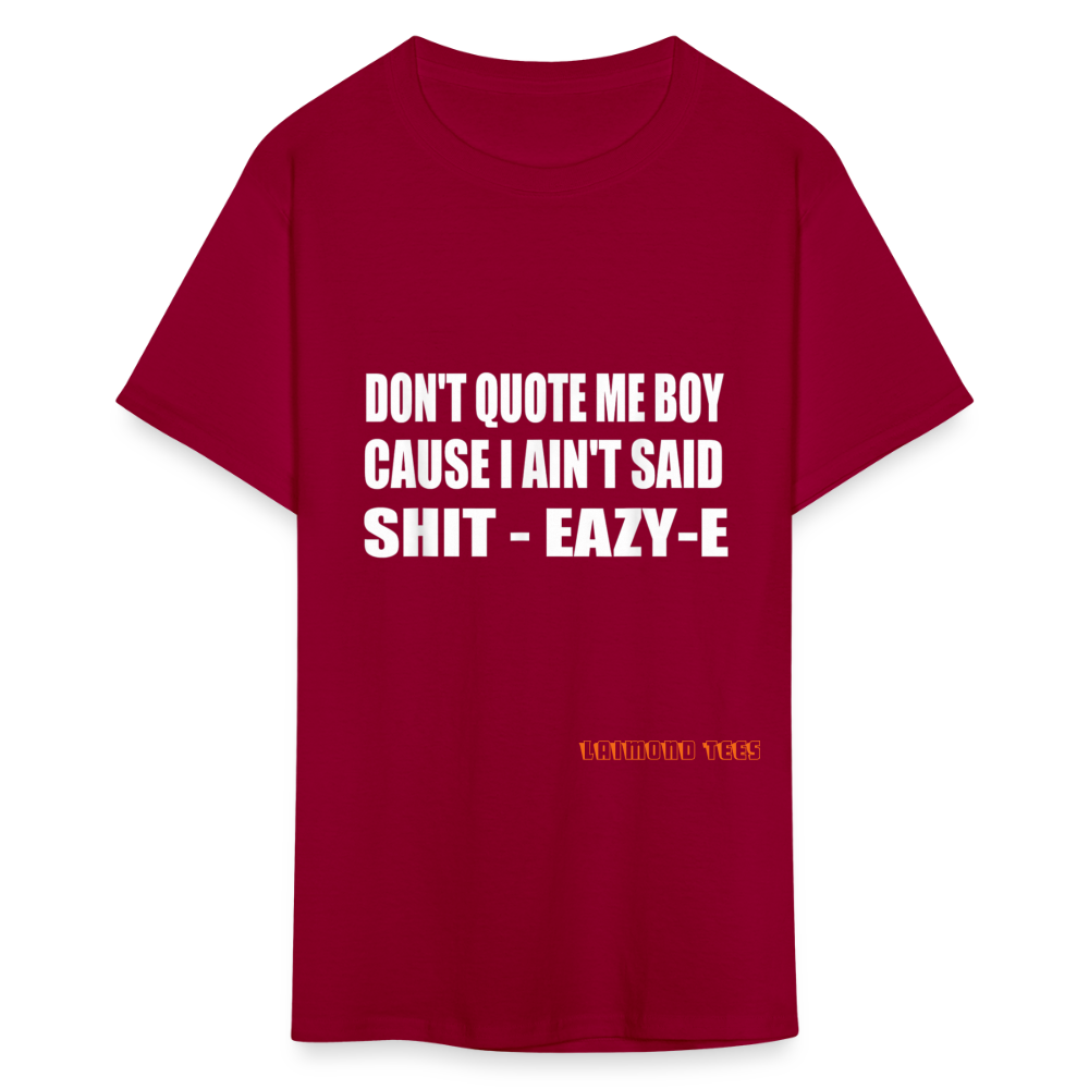 Eazy E Unisex Classic T-Shirt - dark red