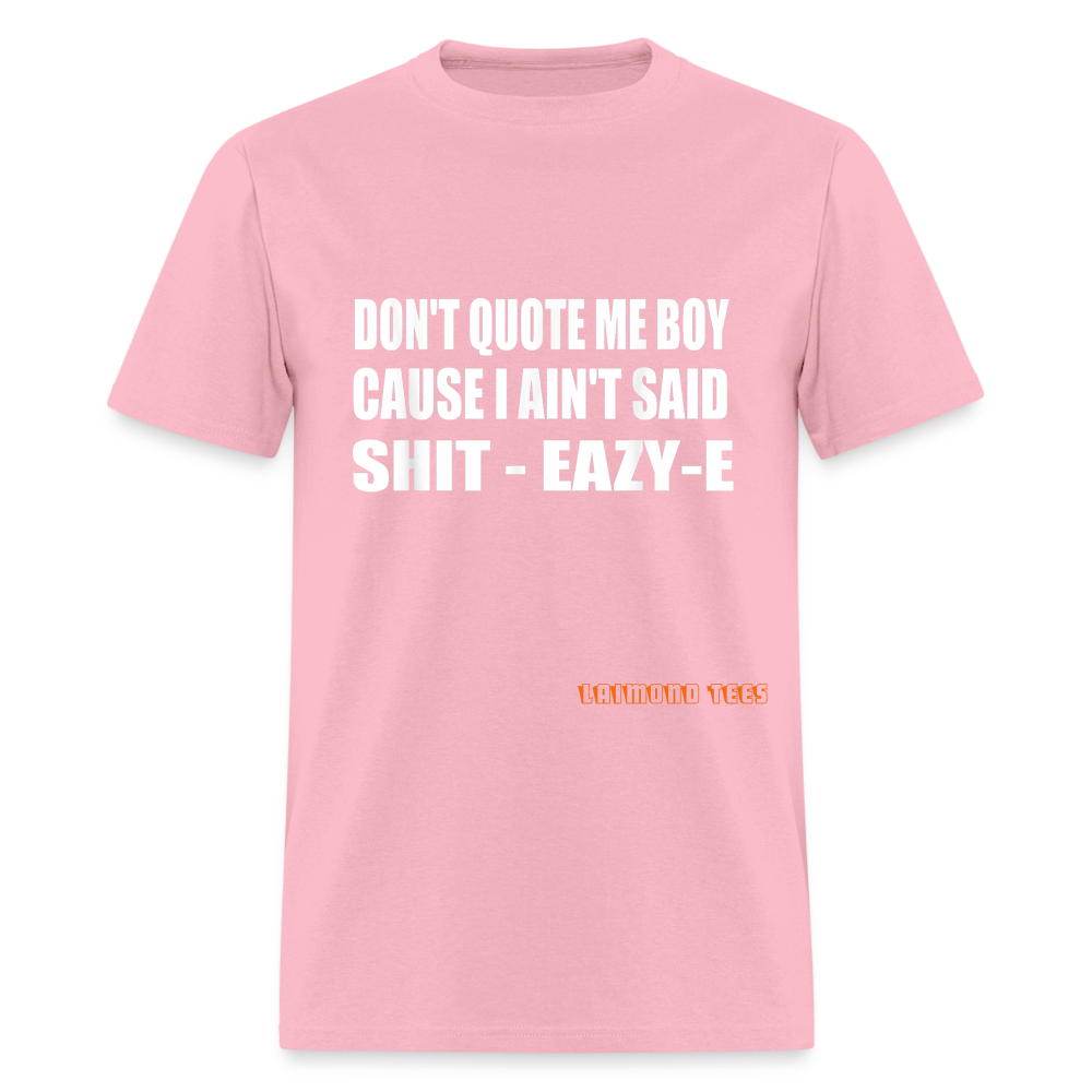 Eazy E Unisex Classic T-Shirt - pink