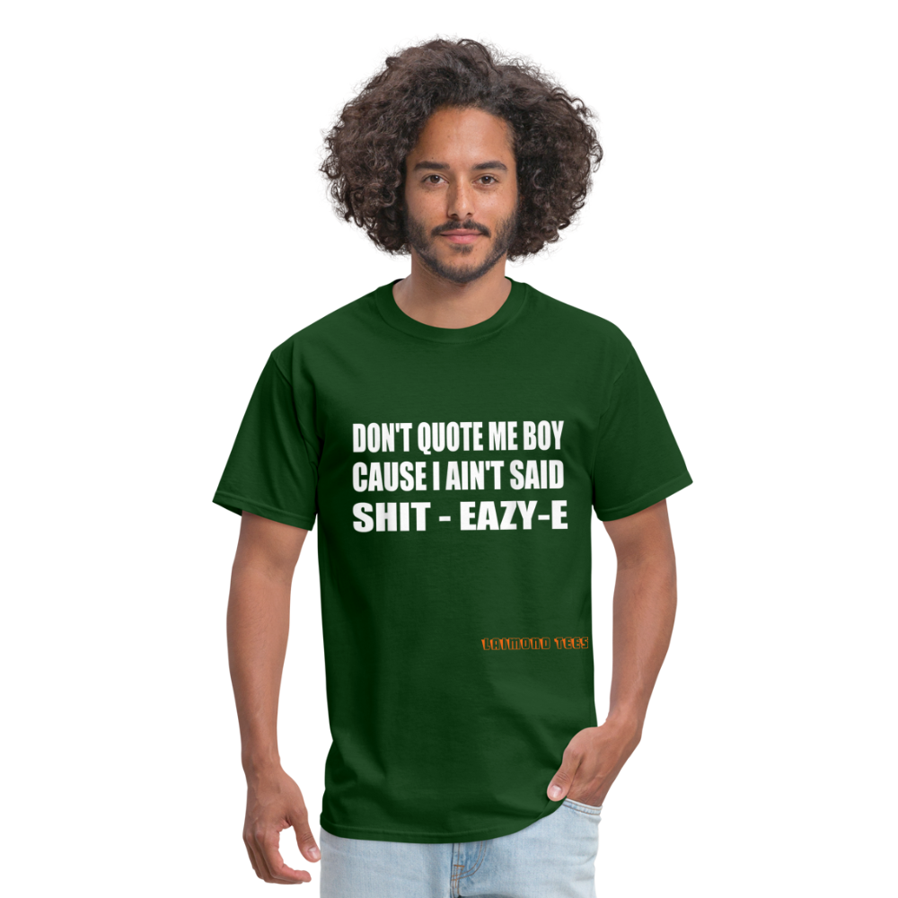 Eazy E Unisex Classic T-Shirt - forest green