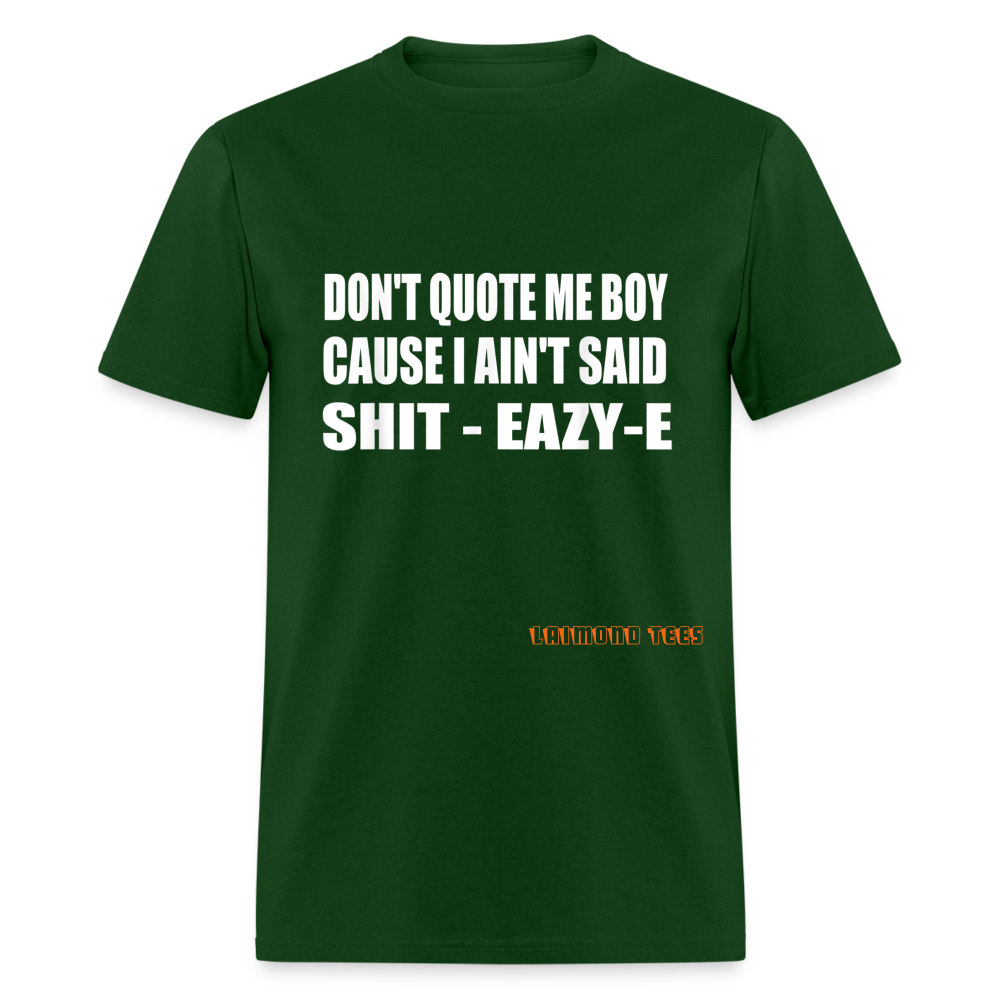 Eazy E Unisex Classic T-Shirt - forest green