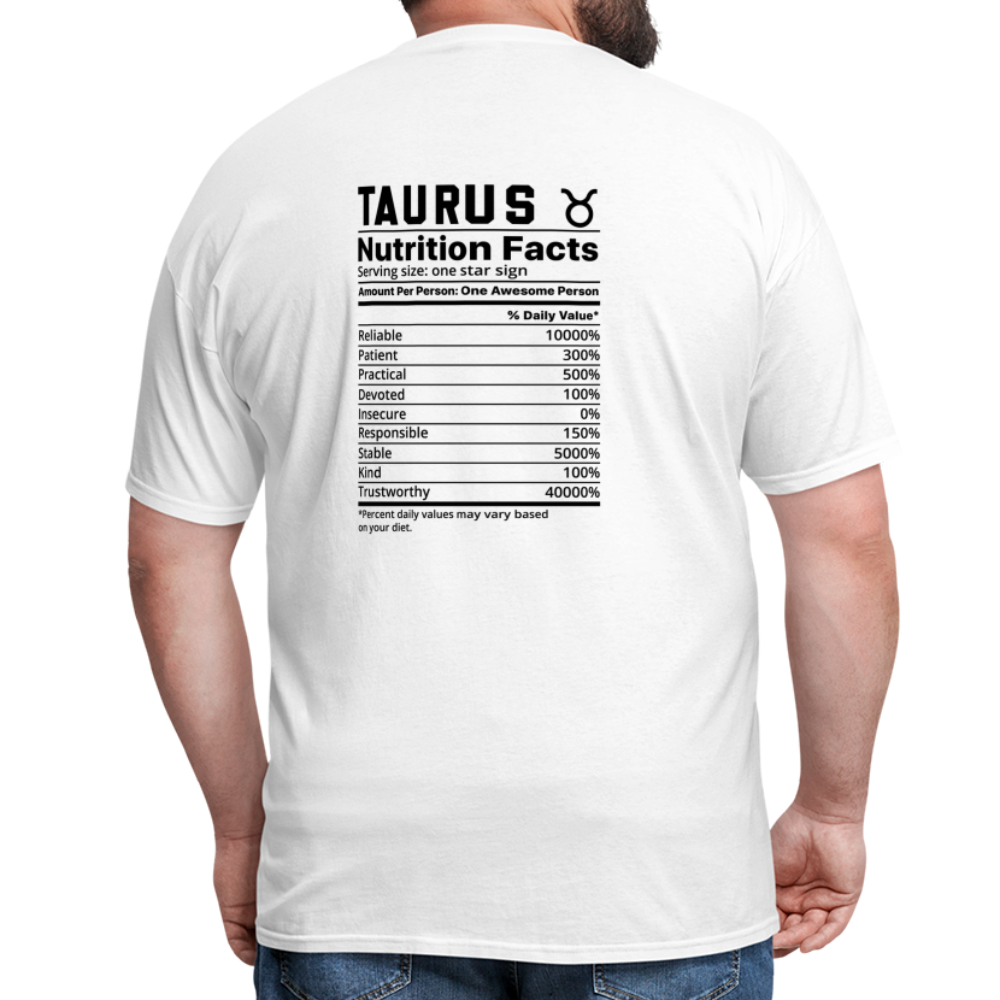 Taurus/Unisex Classic T-Shirt - white