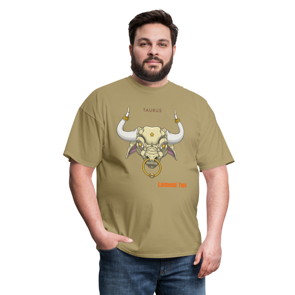 Taurus/Unisex Classic T-Shirt - khaki