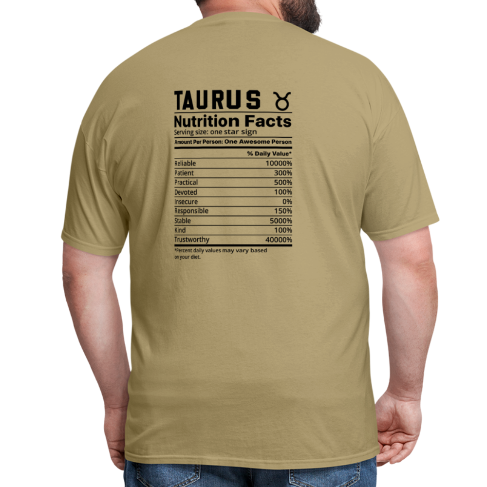 Taurus/Unisex Classic T-Shirt - khaki