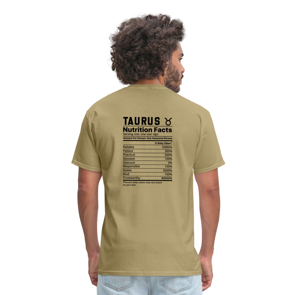 Taurus/Unisex Classic T-Shirt - khaki