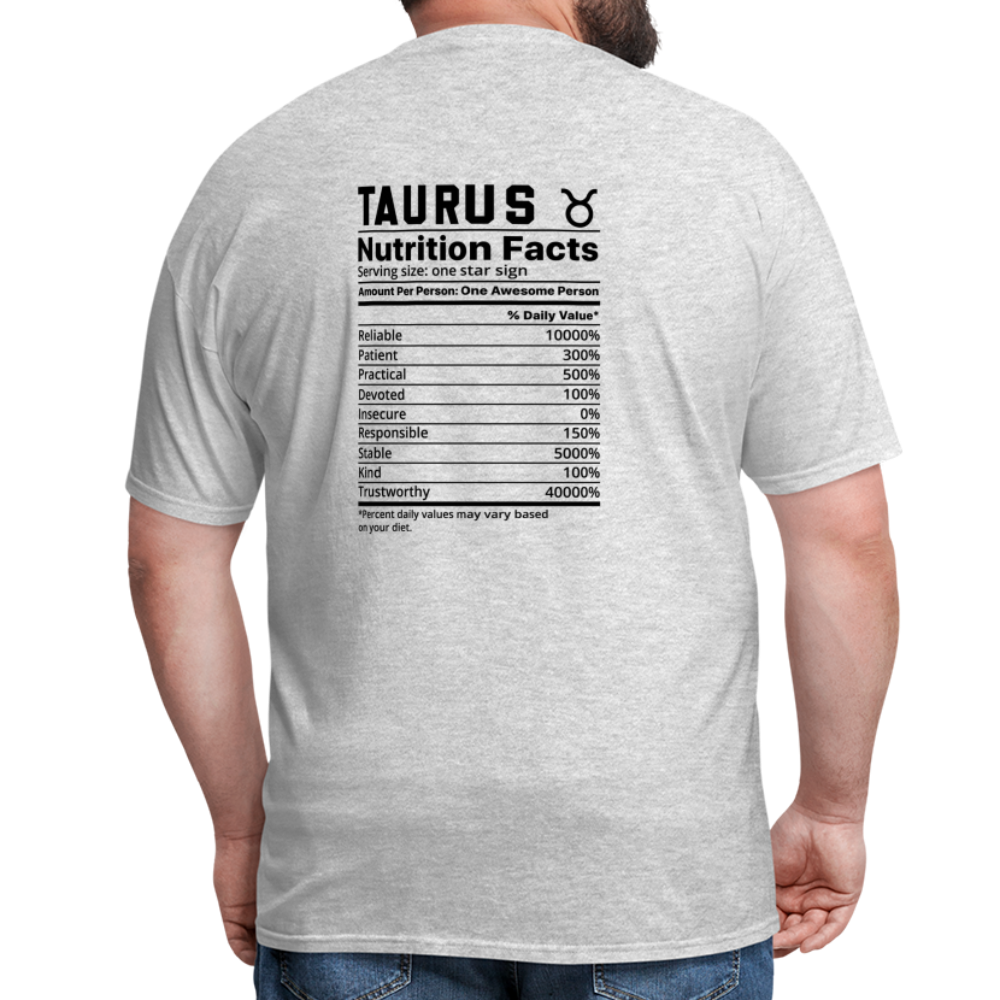 Taurus/Unisex Classic T-Shirt - heather gray