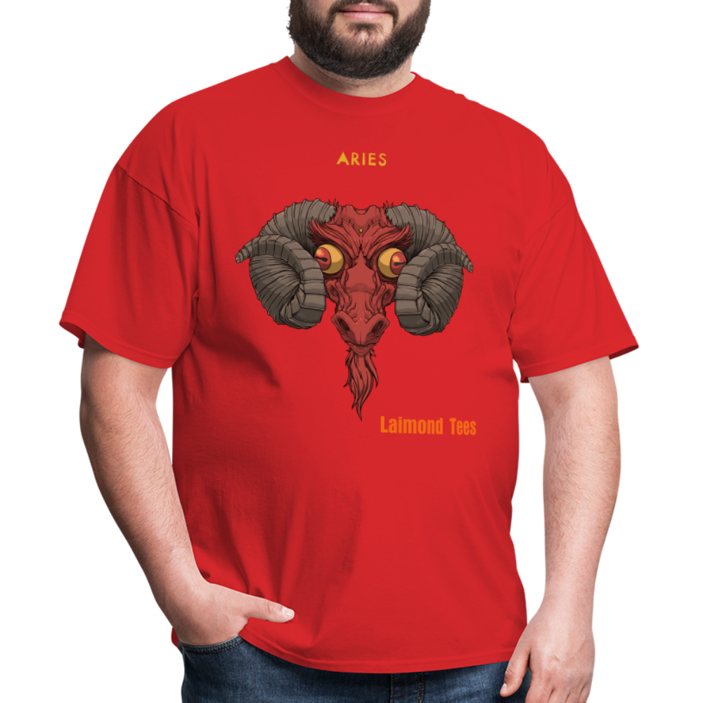 Aries/Unisex Classic T-Shirt - red