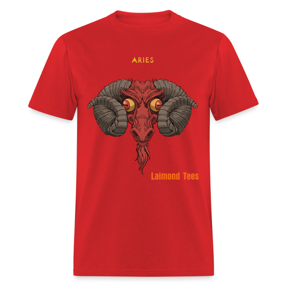 Aries/Unisex Classic T-Shirt - red