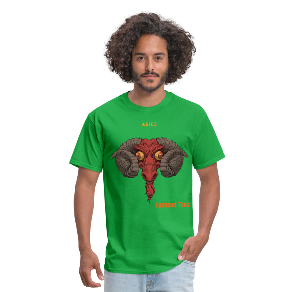 Aries/Unisex Classic T-Shirt - bright green