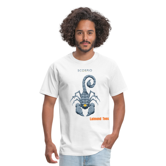 Scorpio/Unisex Classic T-Shirt - white