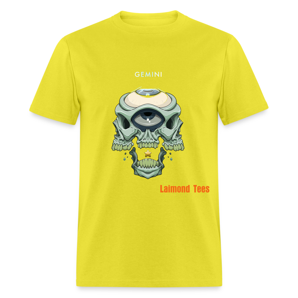 Gemini/Unisex Classic T-Shirt - yellow