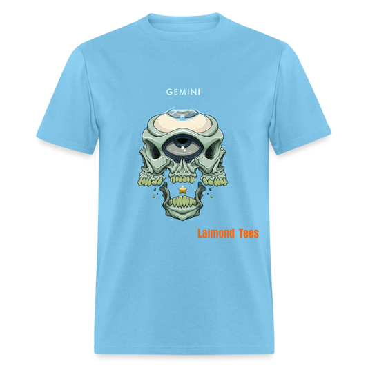 Gemini/Unisex Classic T-Shirt - aquatic blue