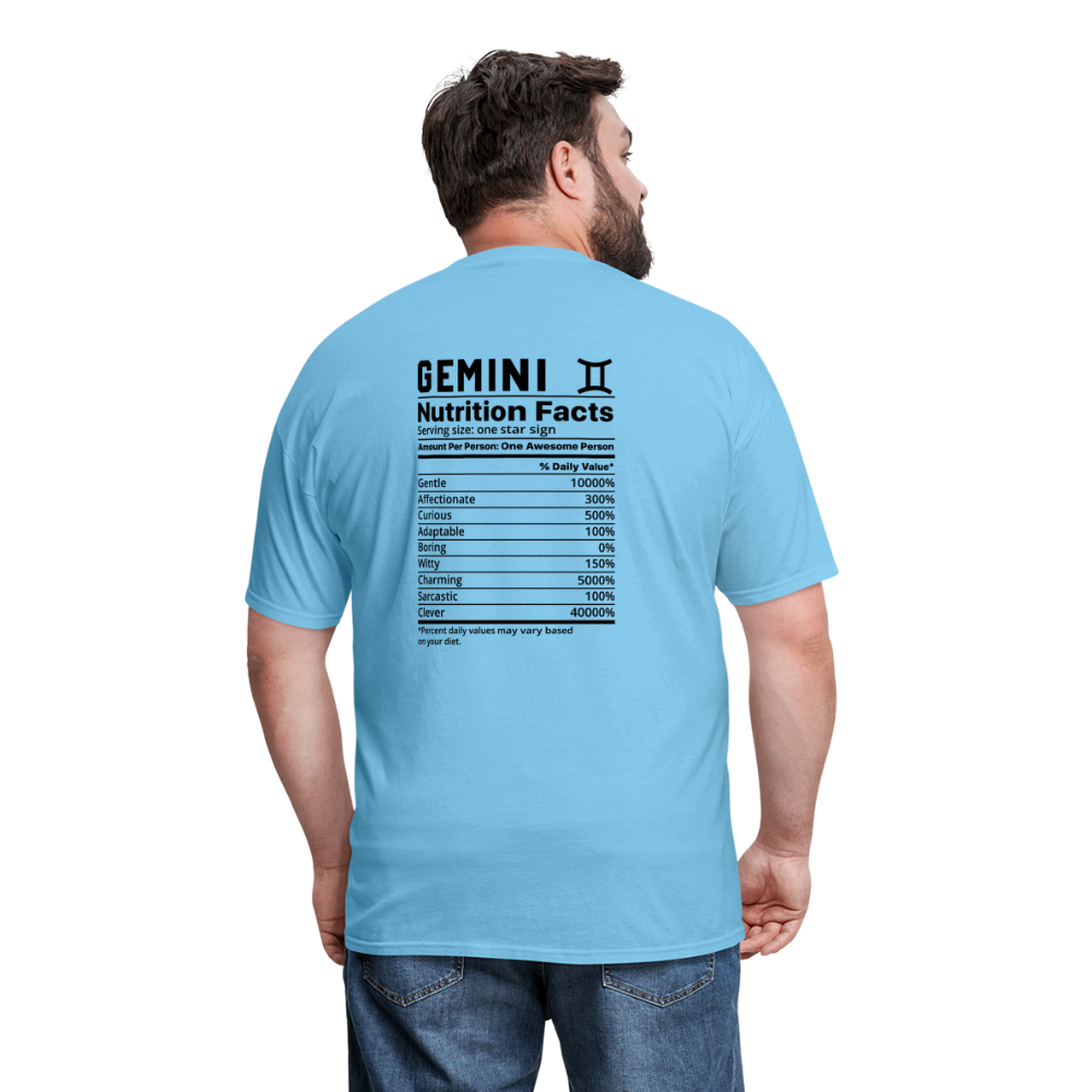 Gemini/Unisex Classic T-Shirt - aquatic blue