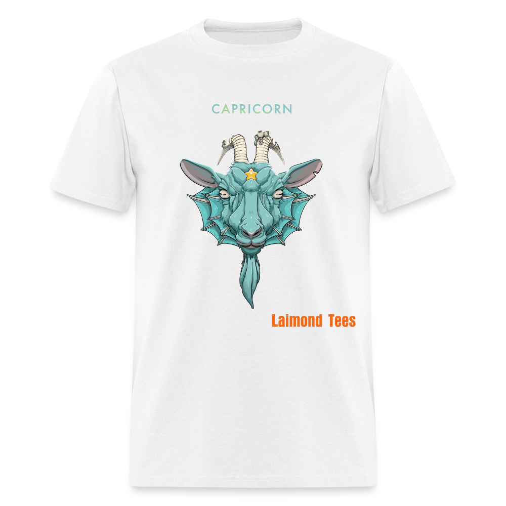 Capricorn/Unisex Classic T-Shirt - white