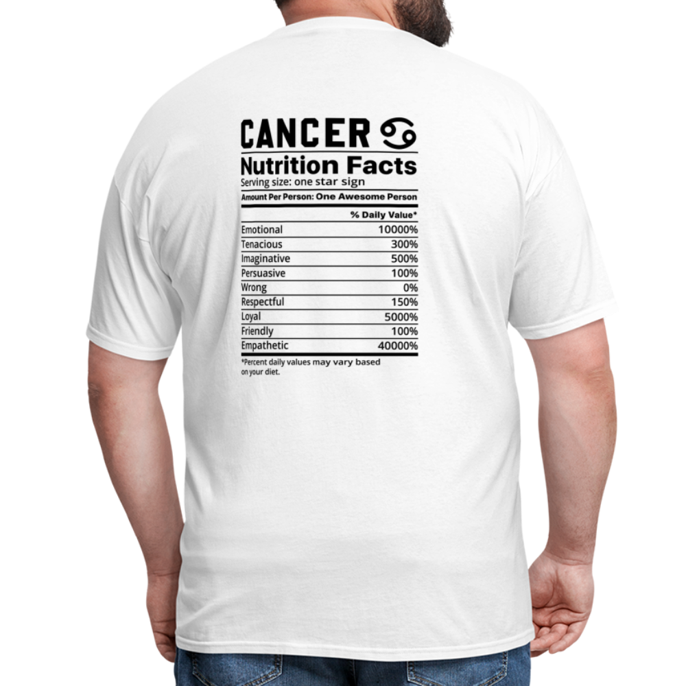 Cancer/Unisex Classic T-Shirt - white